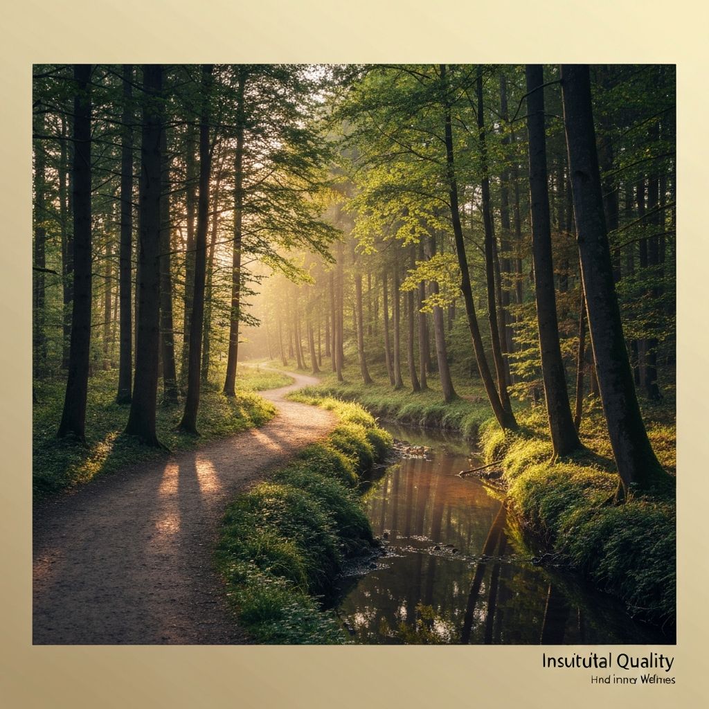 Mirna šumska staza - predstava holističkog zdravlja